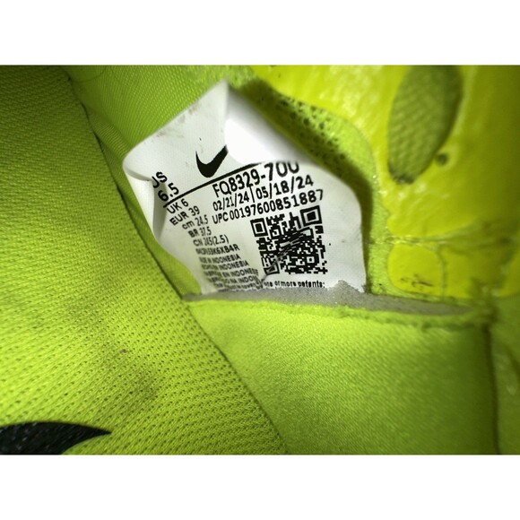 Nike Mercurial Superfly 10 Academy AG Volt Black SZ 6.5 Men/8 Womens FQ8329-700 - Picture 8 of 10
